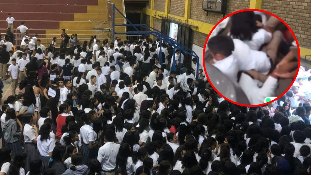'50 alumnos le pasaron encima': estudiante hondureño resultó gravemente herido tras estampida