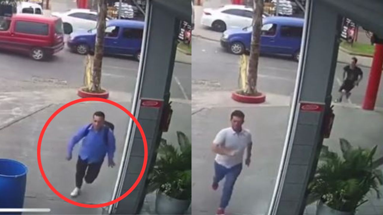 VIDEO: Corrió porque iba tarde para su trabajo, lo confundieron con un ladrón y lo golpearon