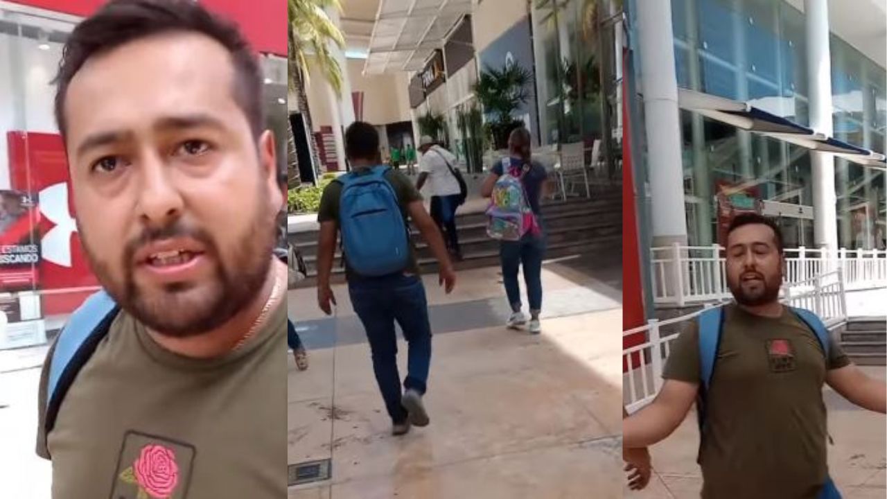 'Y que tiene', dice hombre que golpeada a su pequeña hija en una plaza, mujer intervino y la escupió