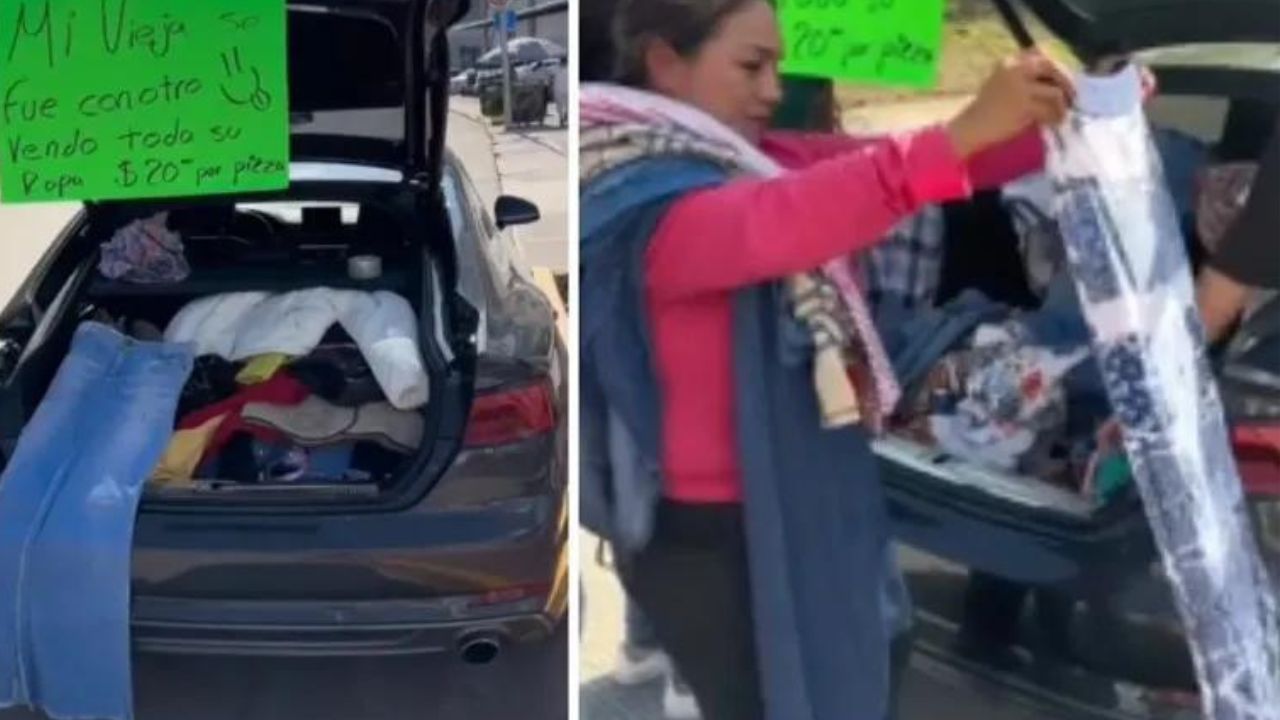 VIDEO: ¡A 20 pesos!, hombre vendió la ropa de su esposa por engañarlo con su hermano