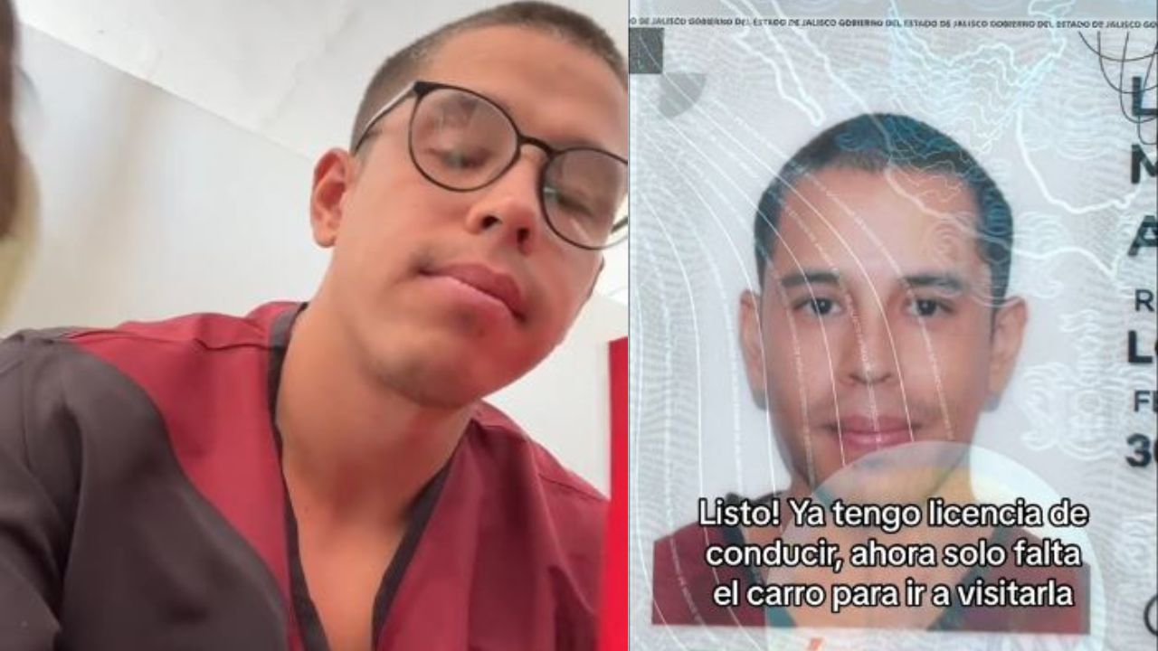'Solo falta el carro', joven saca licencia porque su novia le exige auto para pasear con ella