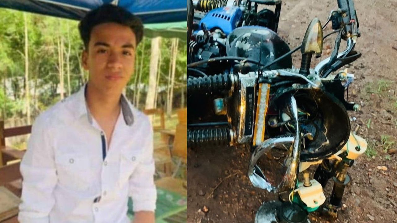 'Siempre serás mi niño': joven pierde la vida al accidentarse en su motocicleta en Olancho