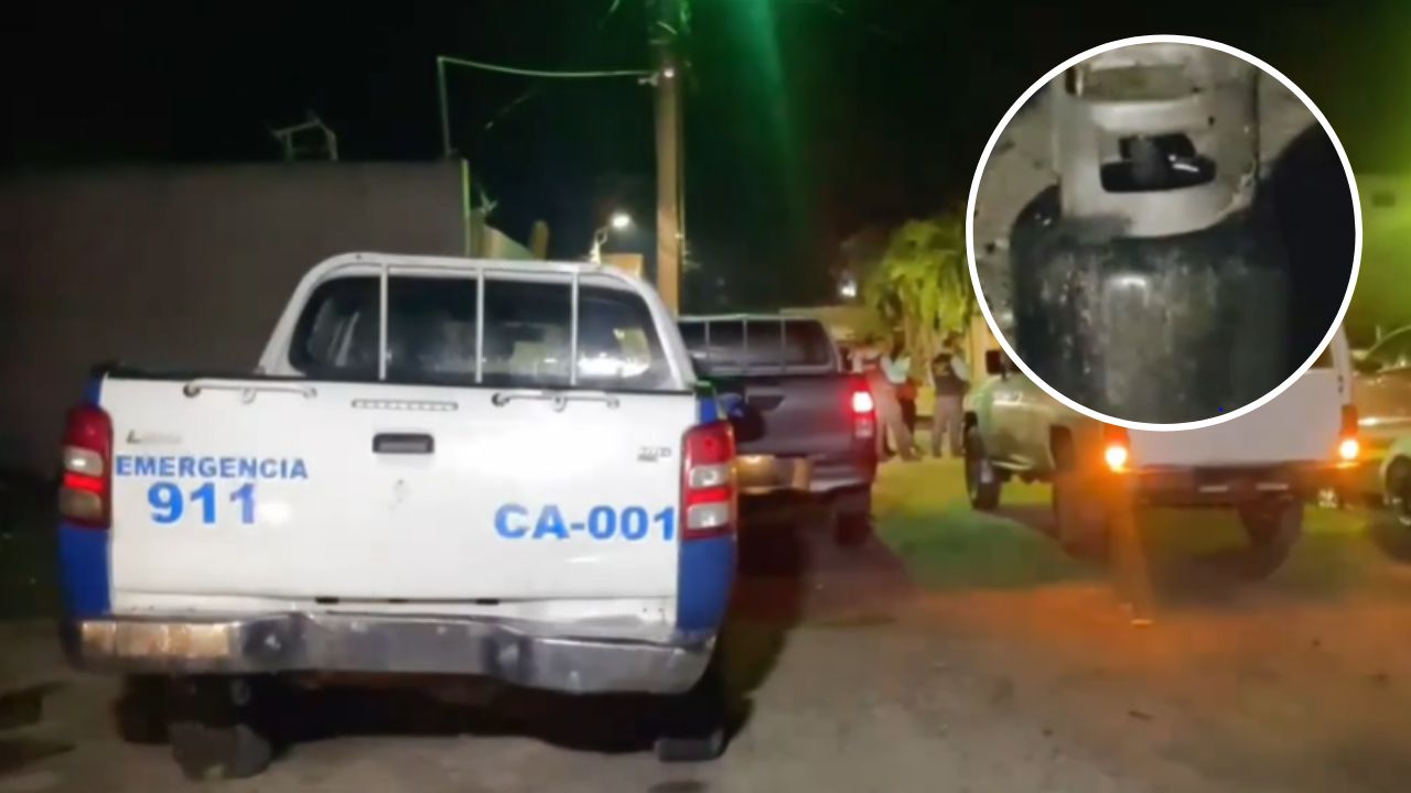 Joven murió atrapada tras explotar un cilindro de gas en una cuartería en Choloma