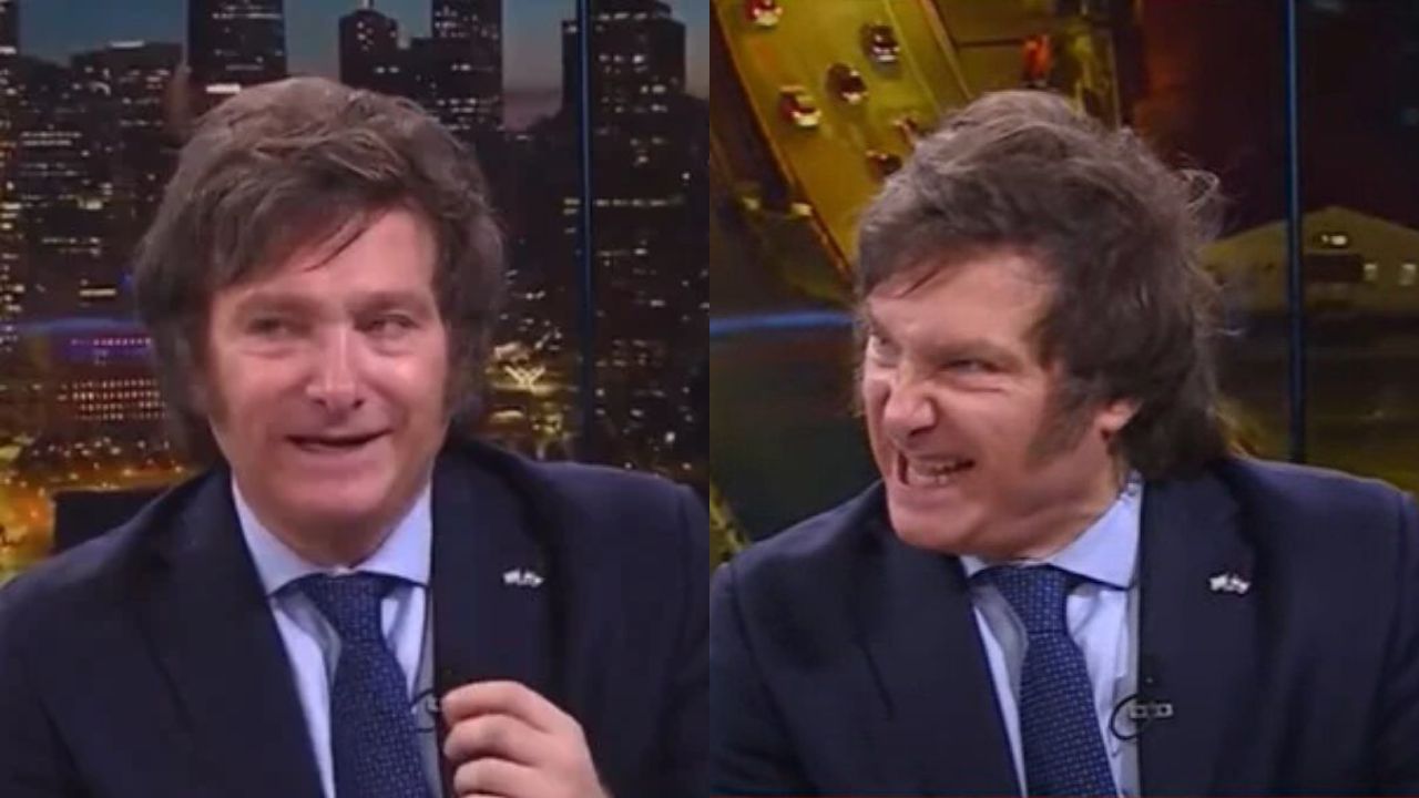 Milei 'colapsa' en entrevista con Esteban Trebucq: '¿Podemos pedir que termine el murmullo detrás de cámara?'