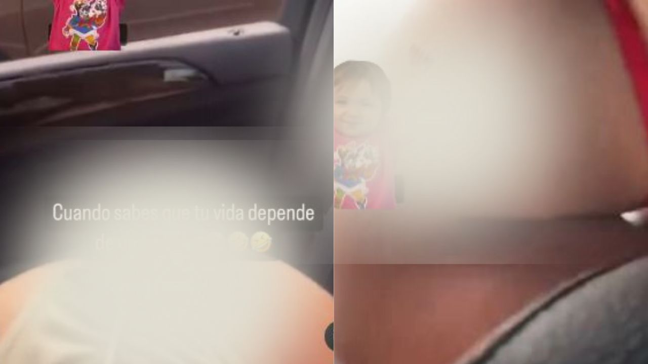 VIDEO: Esbeltas mujeres bailan semidesnudas en vehículo en pleno tráfico