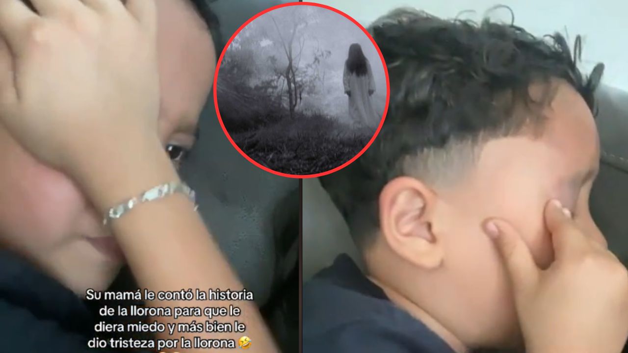 'Yo quiero ayudarla': niño se conmueve al escuchar la historia de 'La Llorona' por la pérdida de sus hijos