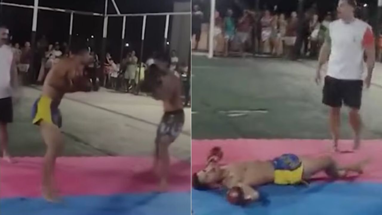 Noquean a boxeador y muere en un evento de lucha; peleaba solo por L 470