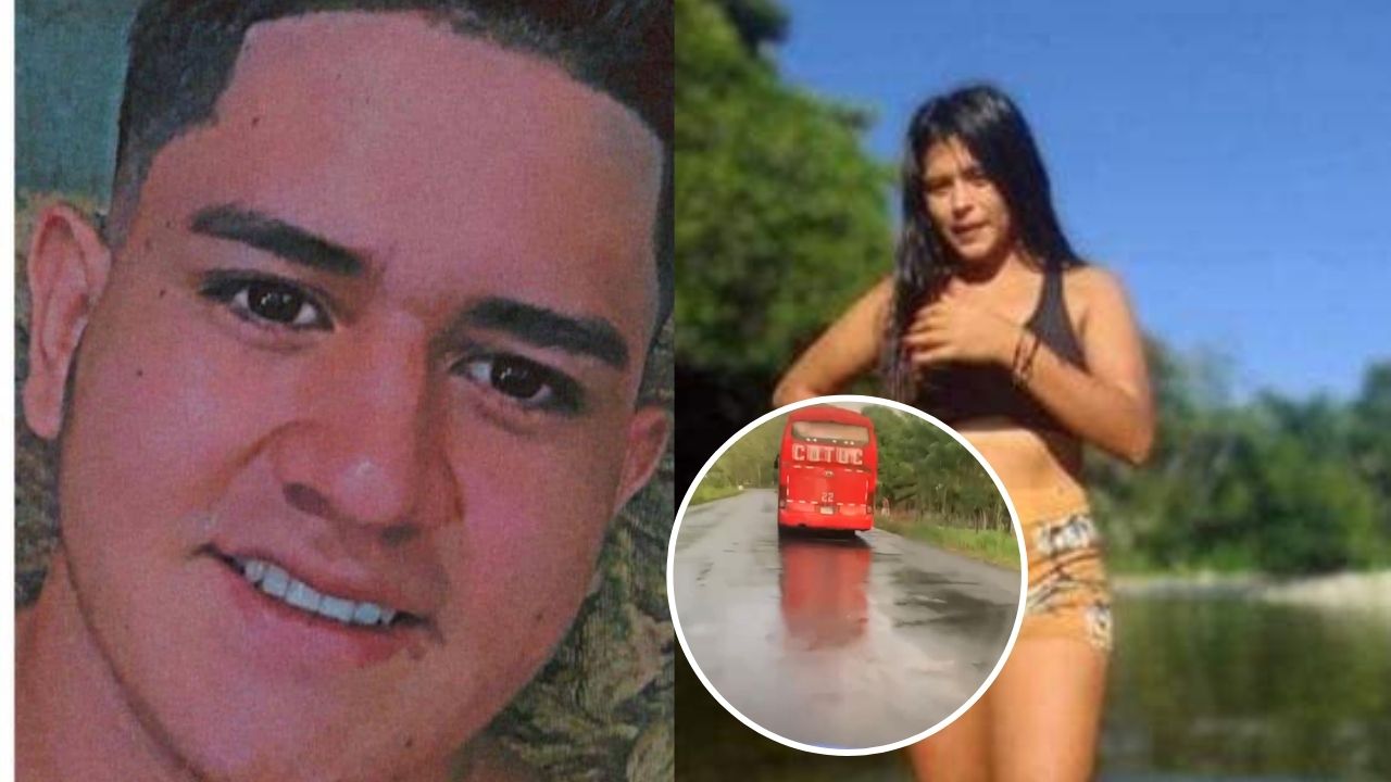 Pareja pierde la vida en accidente de moto en la CA-13; impactó contra un bus