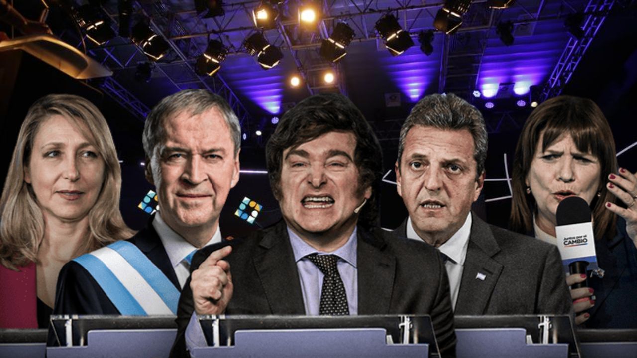 ¿Quién ganó el debate presidencial en Argentina entre Milei, Massa, Bregman, Bullrich y Schiaretti?