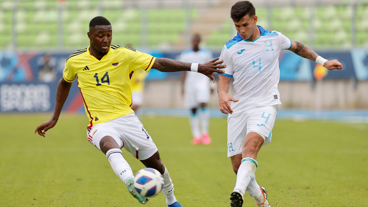 La selección sub-23 de Honduras cae ante Colombia en su debut en Juegos Panamericanos