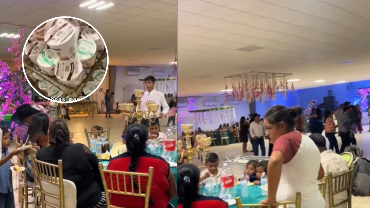 Quinceañera dio en su fiesta sopa instantánea; así reaccionaron sus invitados
