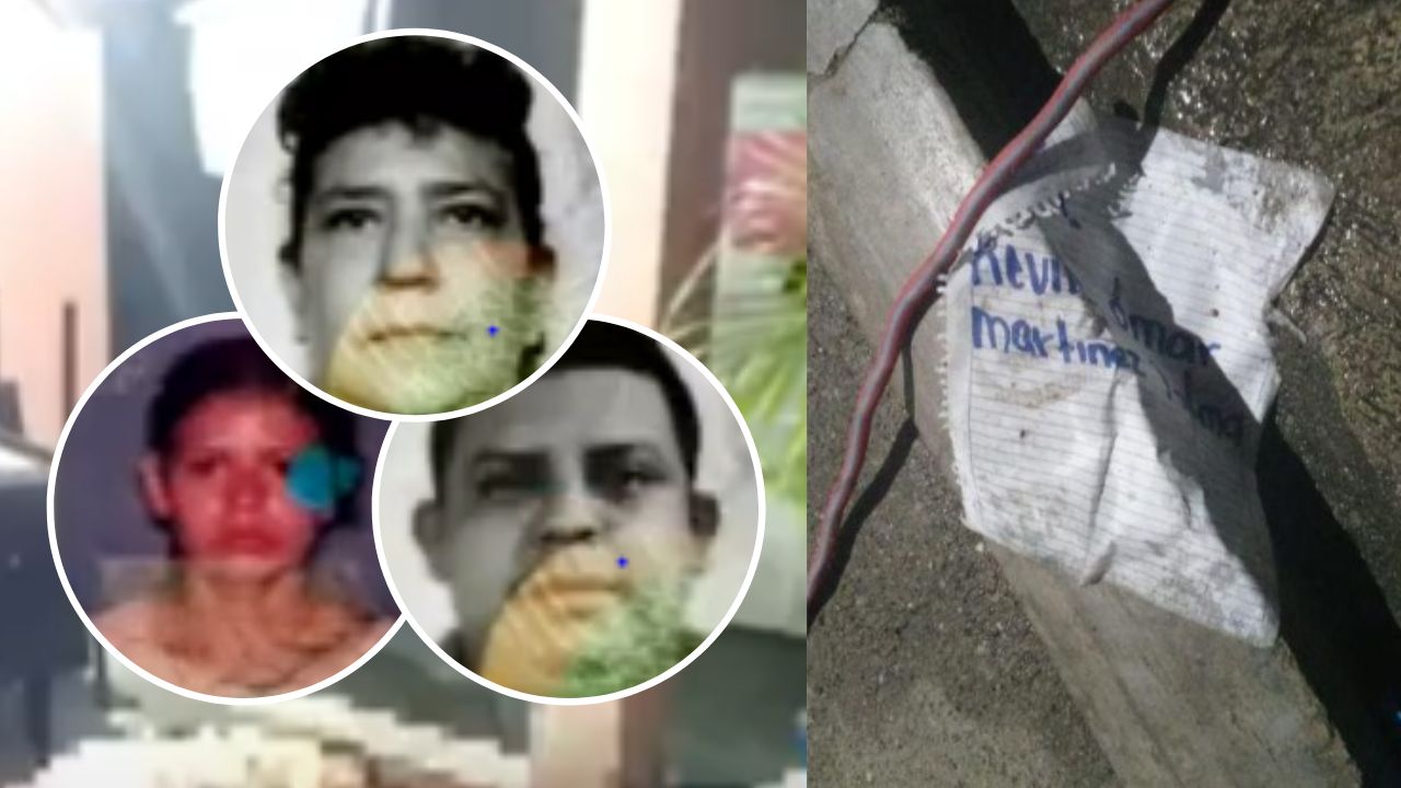 A madre, hijo y nuera, tras quitarles la vida en SPS, les dejaron una nota