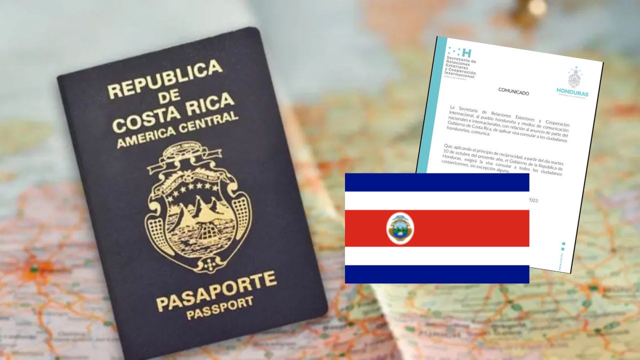Honduras pedirá visa a ciudadanos de Costa Rica, así como lo hizo dicho país