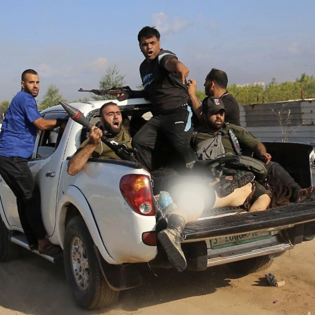 El video de la chica alemana secuestrada en Israel ha consternado a miles de internautas. Foto: Redes sociales