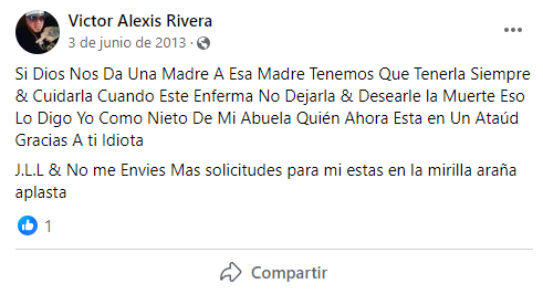 Alexio La Bestia, sobre el fallecimiento de su abuela. Foto: Redes sociales