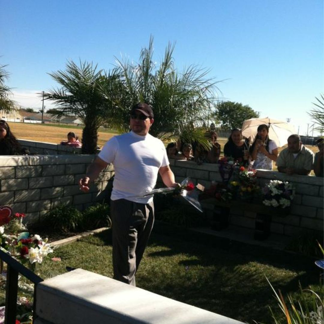 Gustavo Rivera, hermano de la cantante estadounidense. Foto: Redes sociales