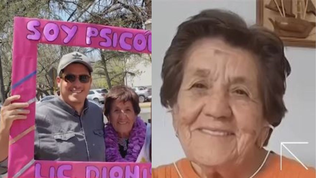 Imagen de ‘Soy psicóloga’, señora de 87 años se graduó de la universidad y así lo celebró