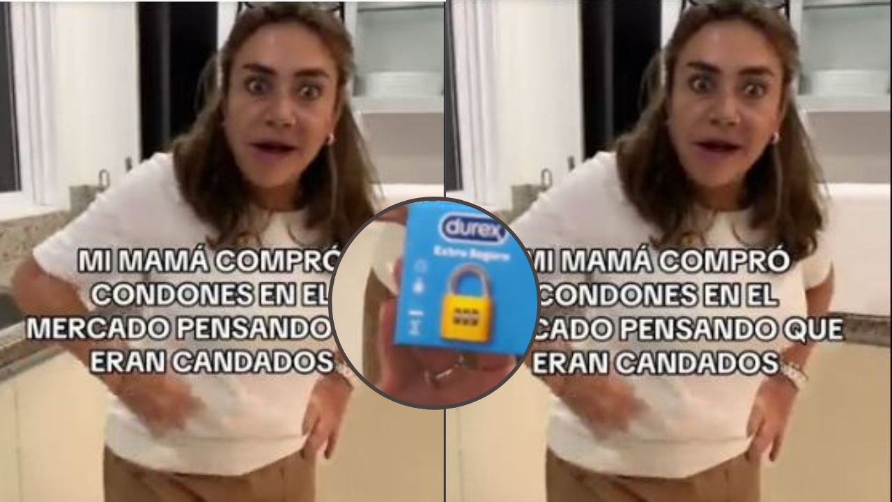 Mujer se equivocó y compró condones pensando que eran candados