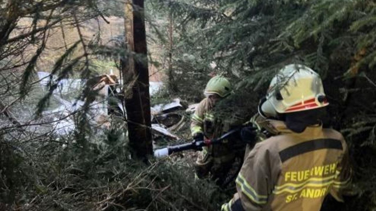 Cuatro muertos en Austria al estrellarse una avioneta procedente de la República Checa