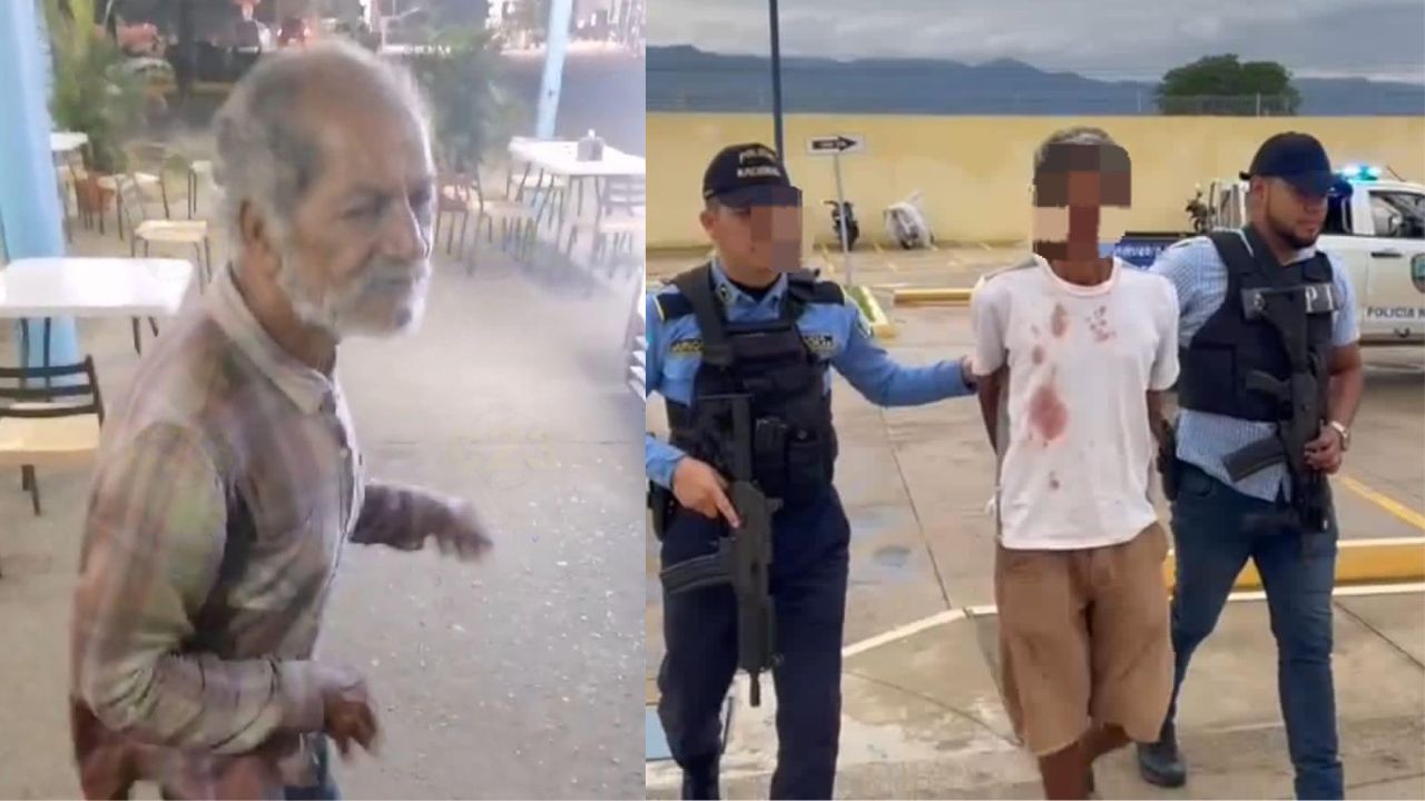 Atado de manos y pies, hallan cadáver de anciano hondureño; supuesto autor fue detenido con manchas de sangre