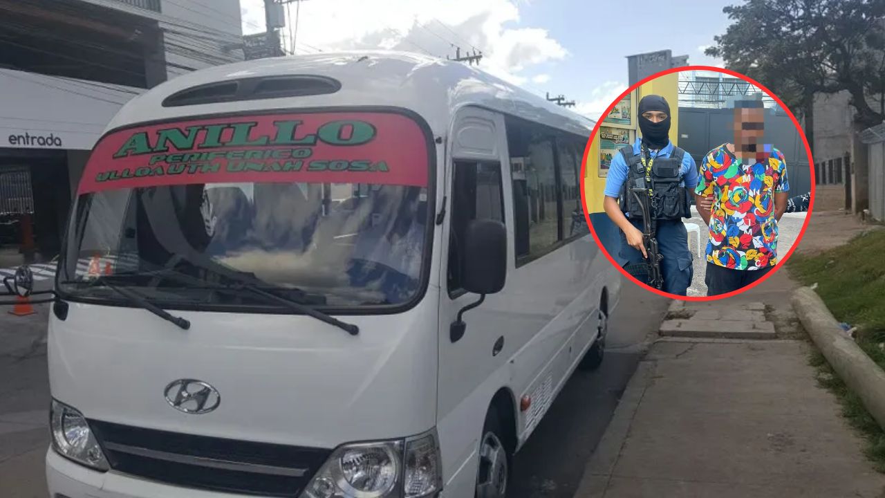 Cae conductor de bus 'rapidito' que habría abusado a una mujer embarazada dentro de la unidad de transporte
