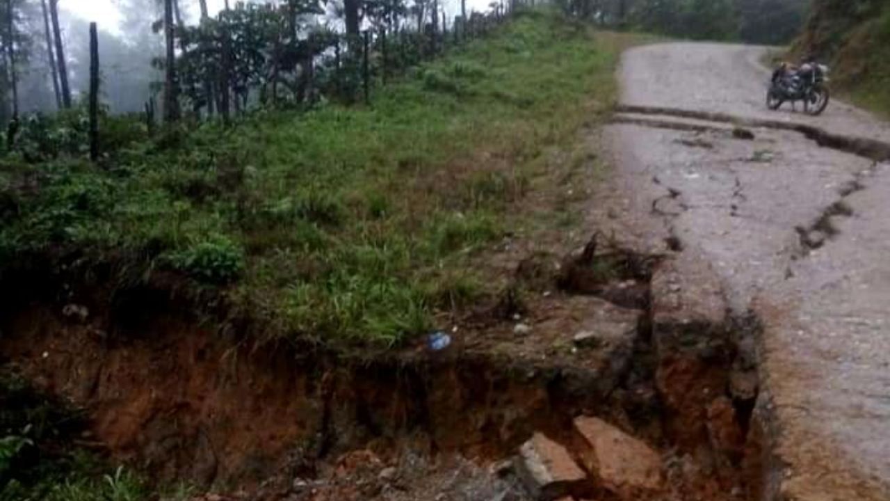 En emergencia se declara Opalaca, Intibucá, por mal estado de las calles