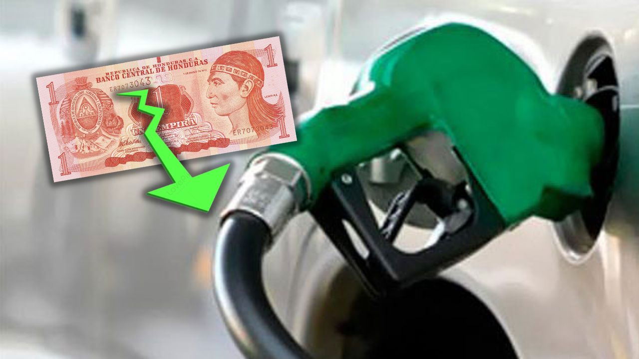 Precios de los combustibles presentarán rebajas de más de L 1 el próximo lunes