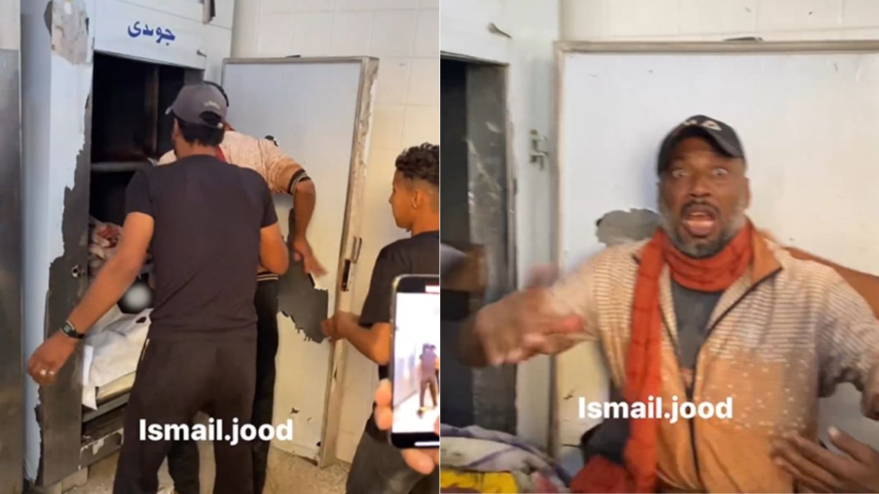 'Congelador martirizado Israel' video Twitter: un hombre encontró a su hijo sin vida en un contenedor