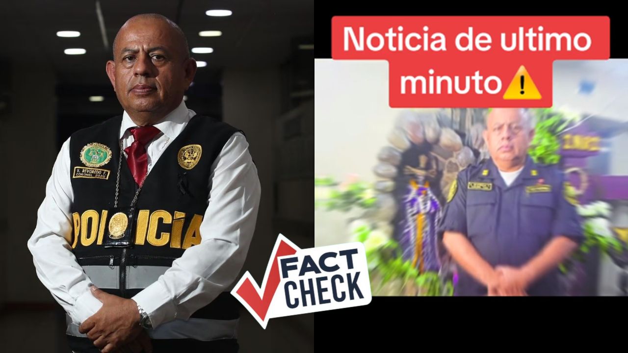 ¿Coronel Revoredo murió? La verdad sobre la supuesta muerte del policía peruano