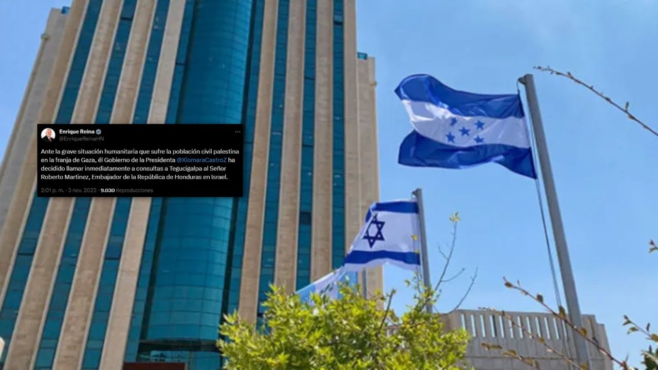 Gobierno de Honduras llama a consulta al embajador en Israel, Roberto Martínez