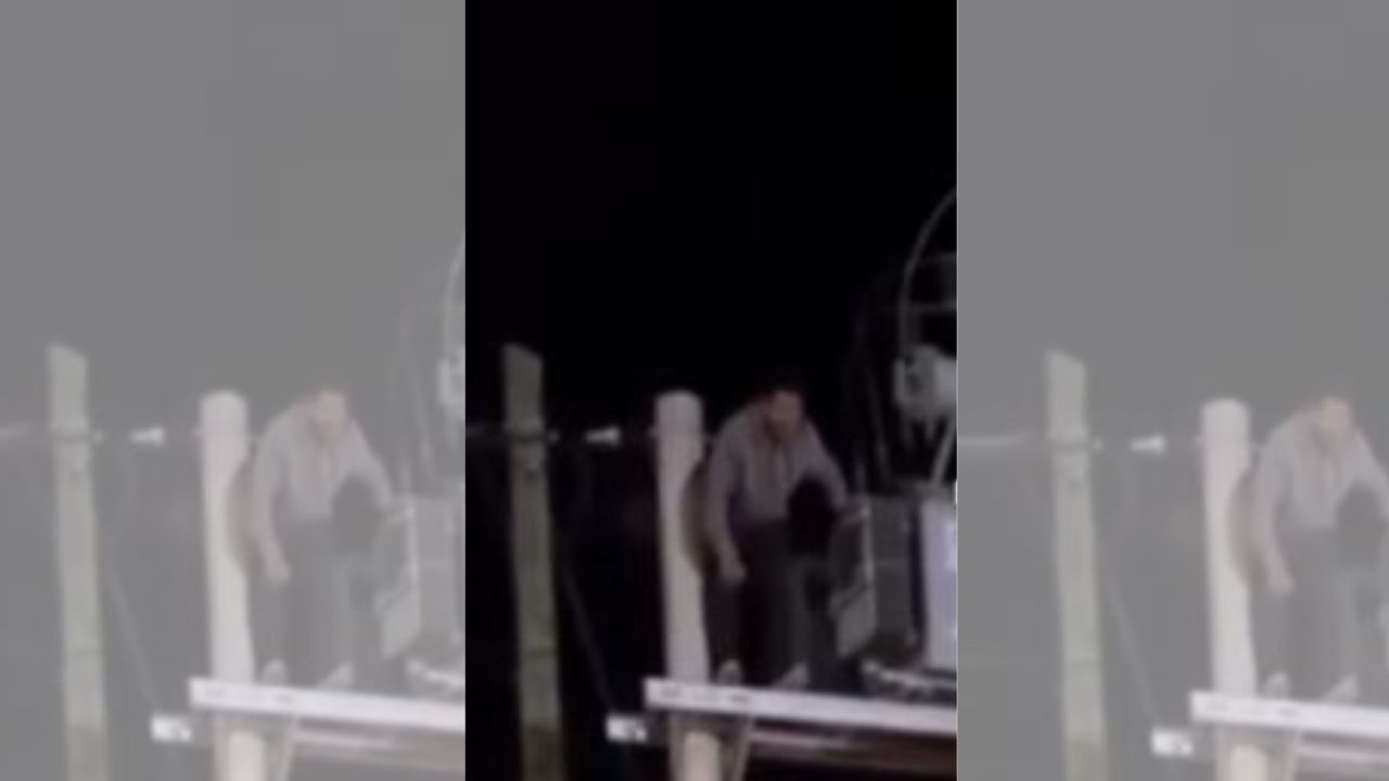 VIDEO: Hombre se electrocuta tras trepar a transformador  luego de discutir con su exesposa
