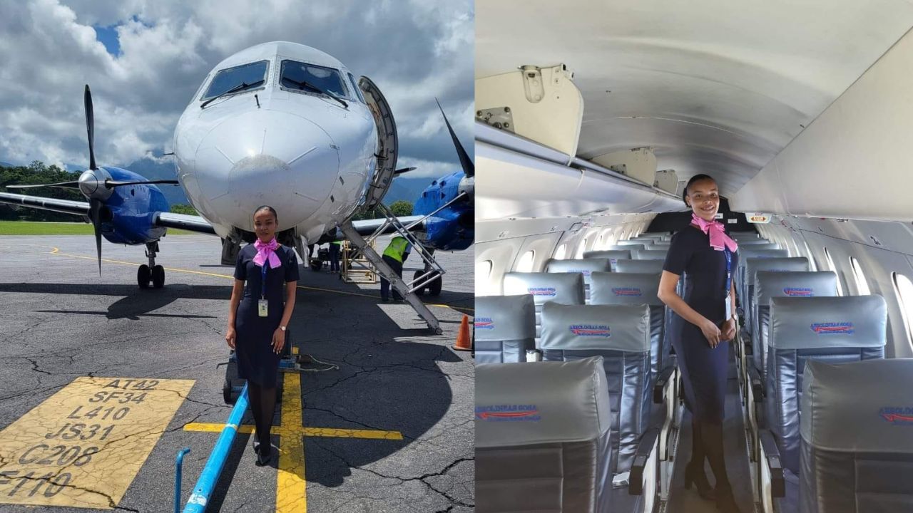 Imagen de 'Mi mamá me decía que soñara en grande': hondureña cumplió su sueño de convertirse en aeromoza