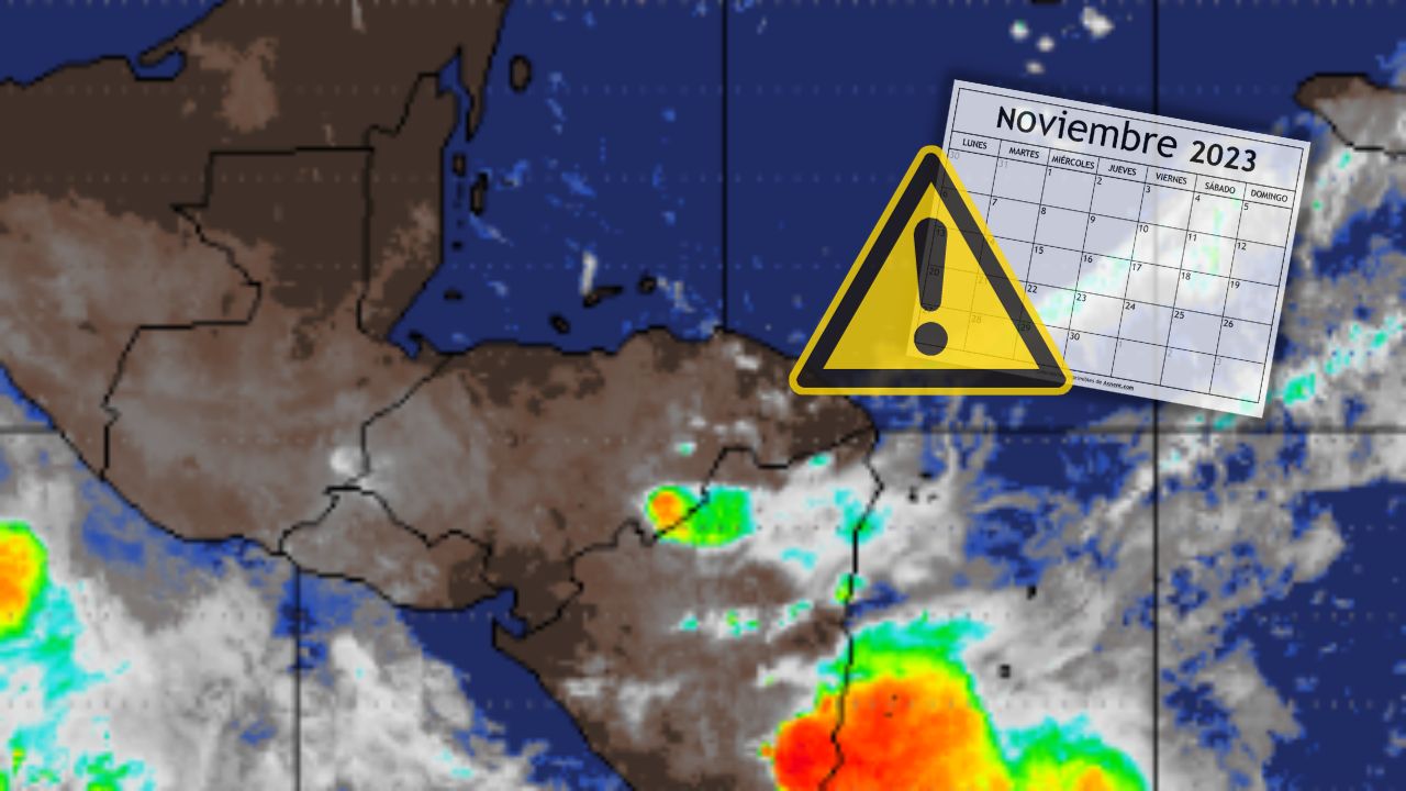¡Precaución! Posible huracán y frente frío podrían afectar a Honduras la próxima semana