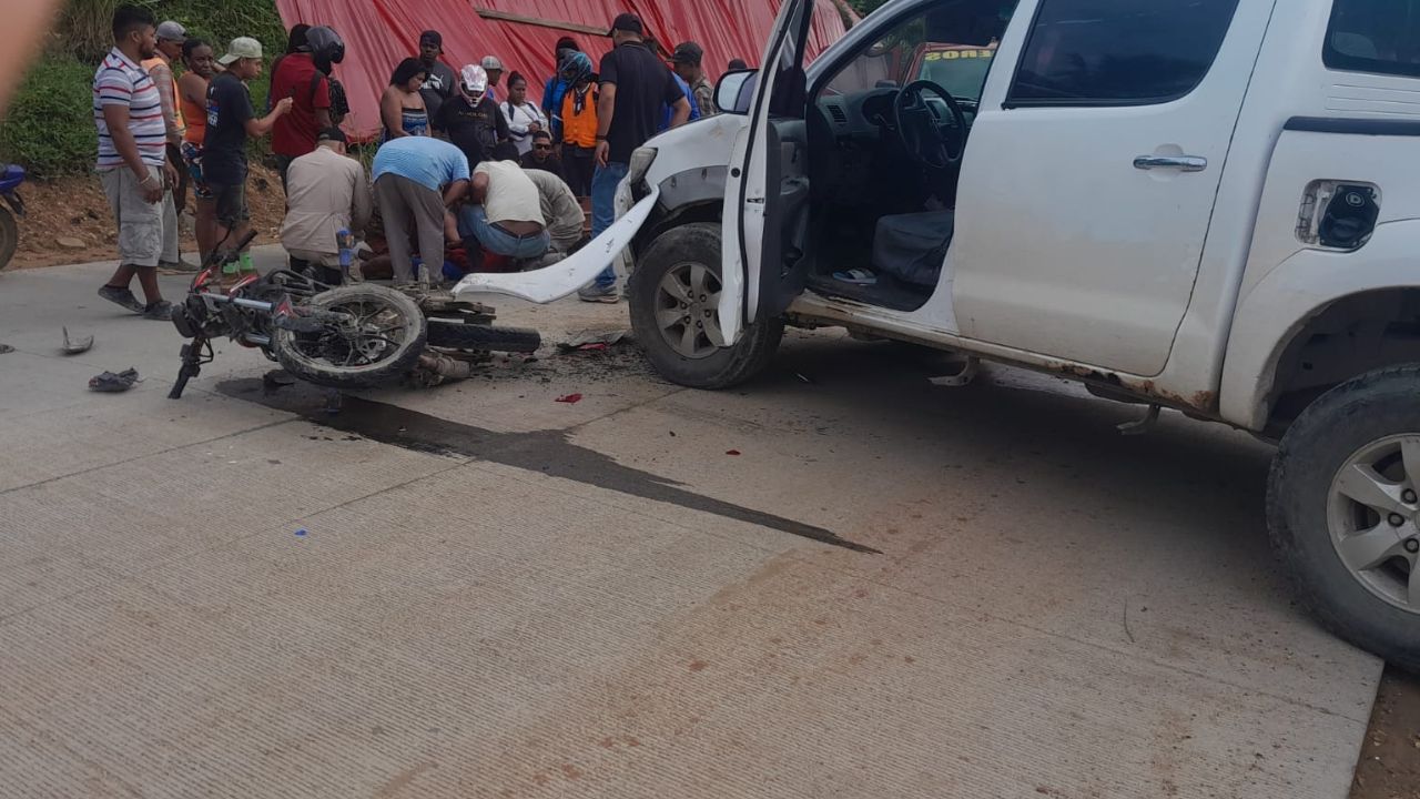Entre la vida y la muerte, hondureño de 16 años que fue arrollado recogiendo basura