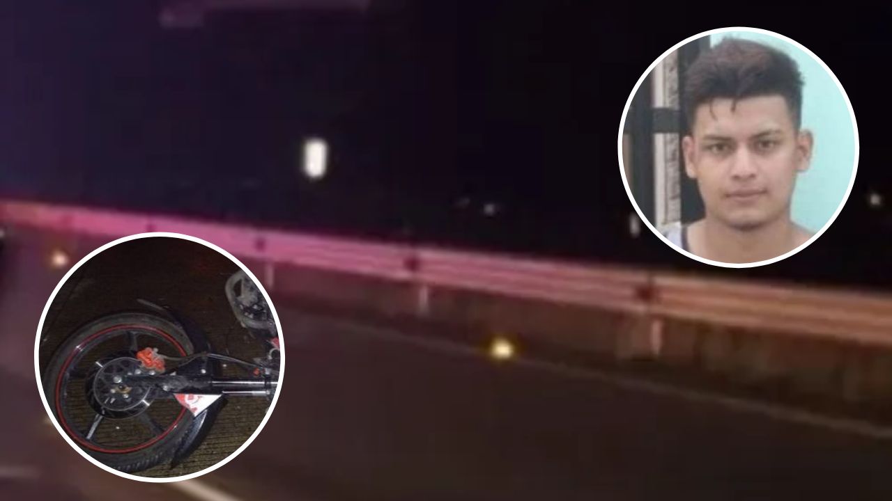 Futbolista murió en un accidente al participar en carreras de motocicletas en Río Lindo, Cortés