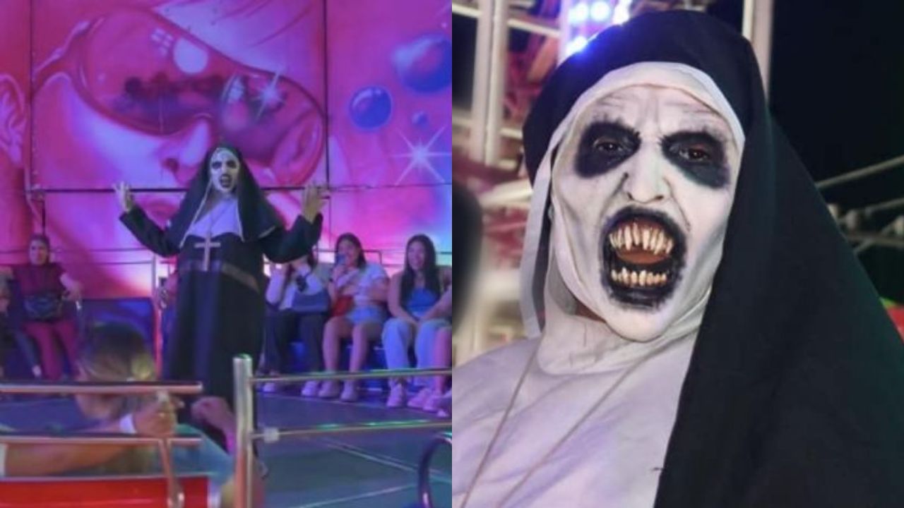 Imagen de La 'Monja de la Feria', un fenómeno viral que asusta y divierte en México