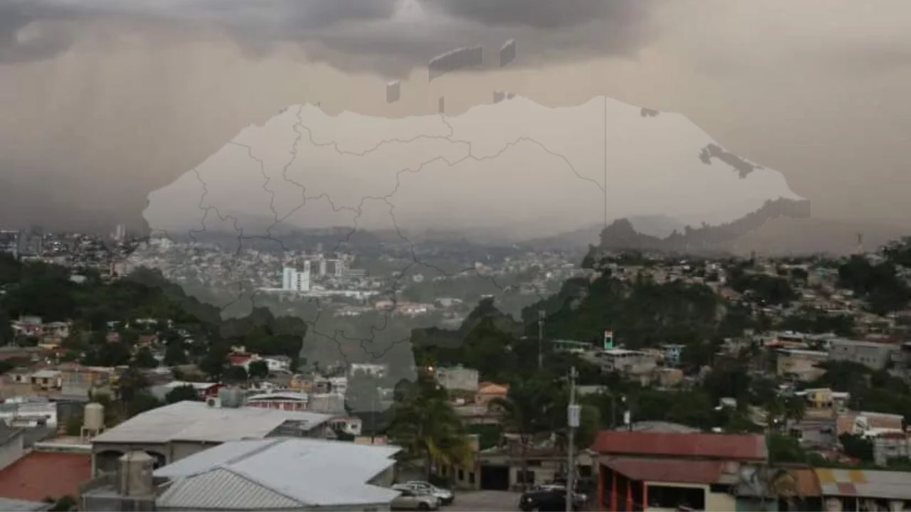 Lluvias y chubascos prevén para este martes por la tarde noche en el norte y sur de Honduras