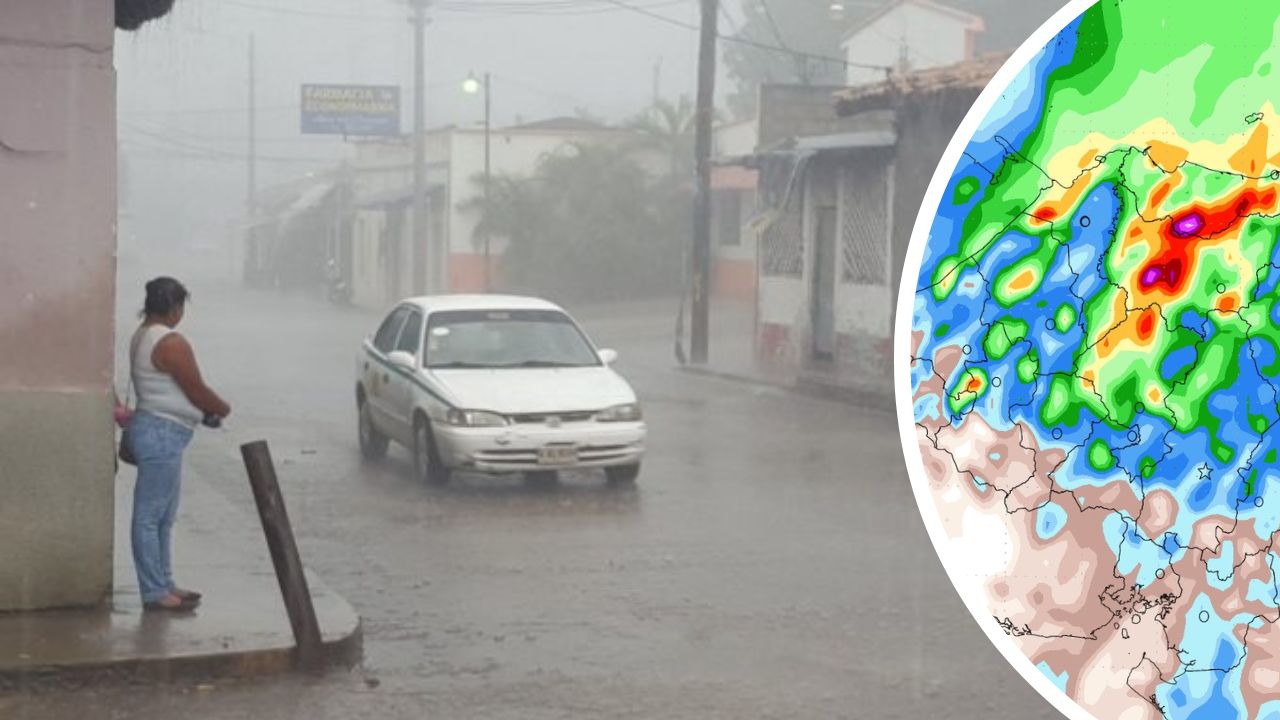 Frente frío y fuertes lluvias seguirán azotando en el territorio hondureño