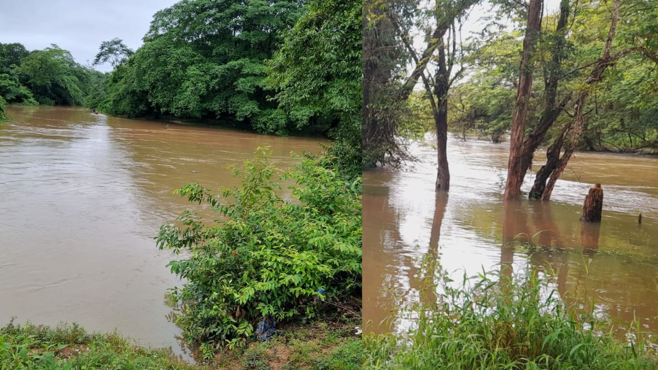 Imagen de Inundados varios sectores del oriente del país por la crecida de los ríos