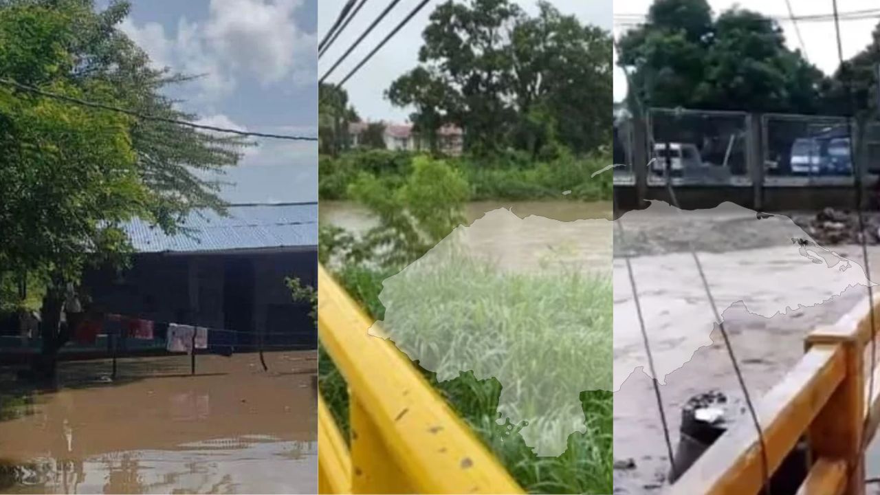 Imagen de VIDEOS: Intensas lluvias causan graves inundaciones en el sur y norte de Honduras