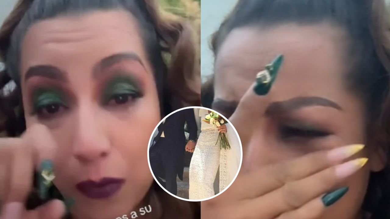 Imagen de 'Es tóxica', madre lloró en la boda de hijo porque se casó con una 'mala mujer'