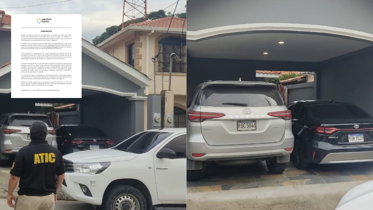 Imagen de Detienen a fiscal por sustracción de L 63 millones del BCH; eran  evidencia de un caso