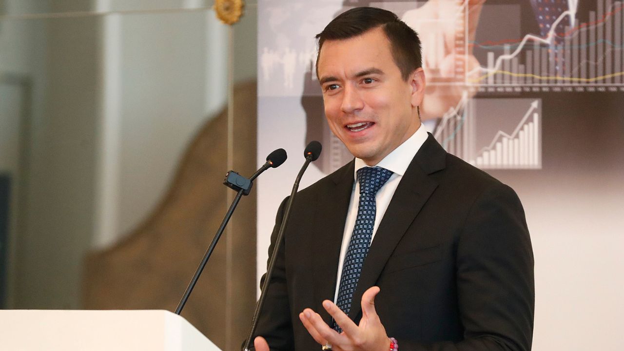 Plantean nueva fecha para investidura presidencial de Daniel Noboa en Ecuador