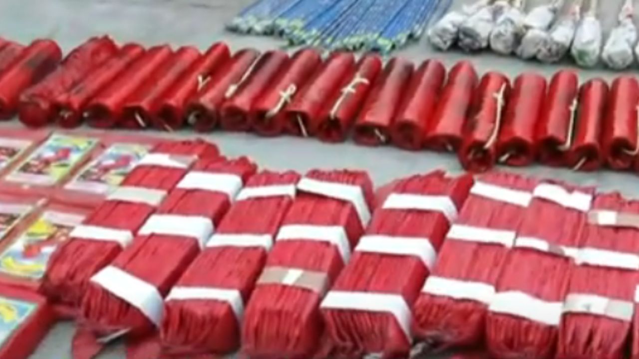 Imagen de El primero de la temporada: Decomisan fuerte cantidad de pólvora en vivienda de colonia de Comayagüela