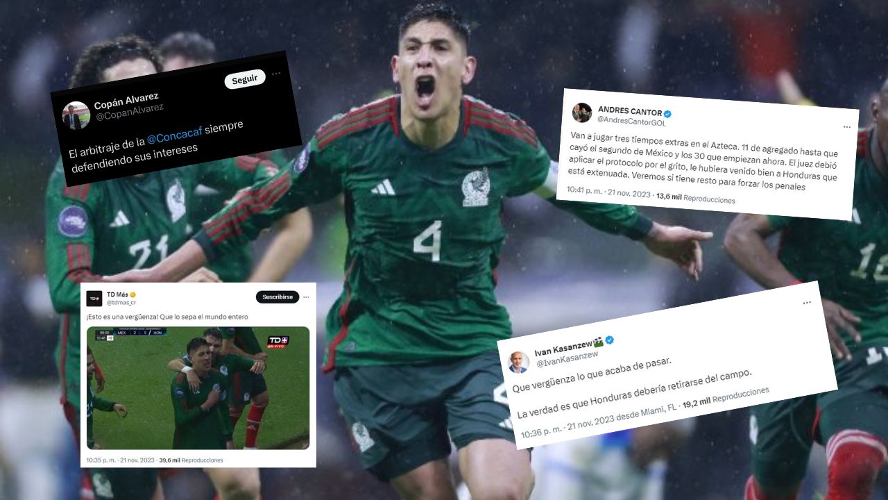 Honduras vs. México arbitraje: así reaccionó la prensa por los 11 minutos añadidos por Iván Barton