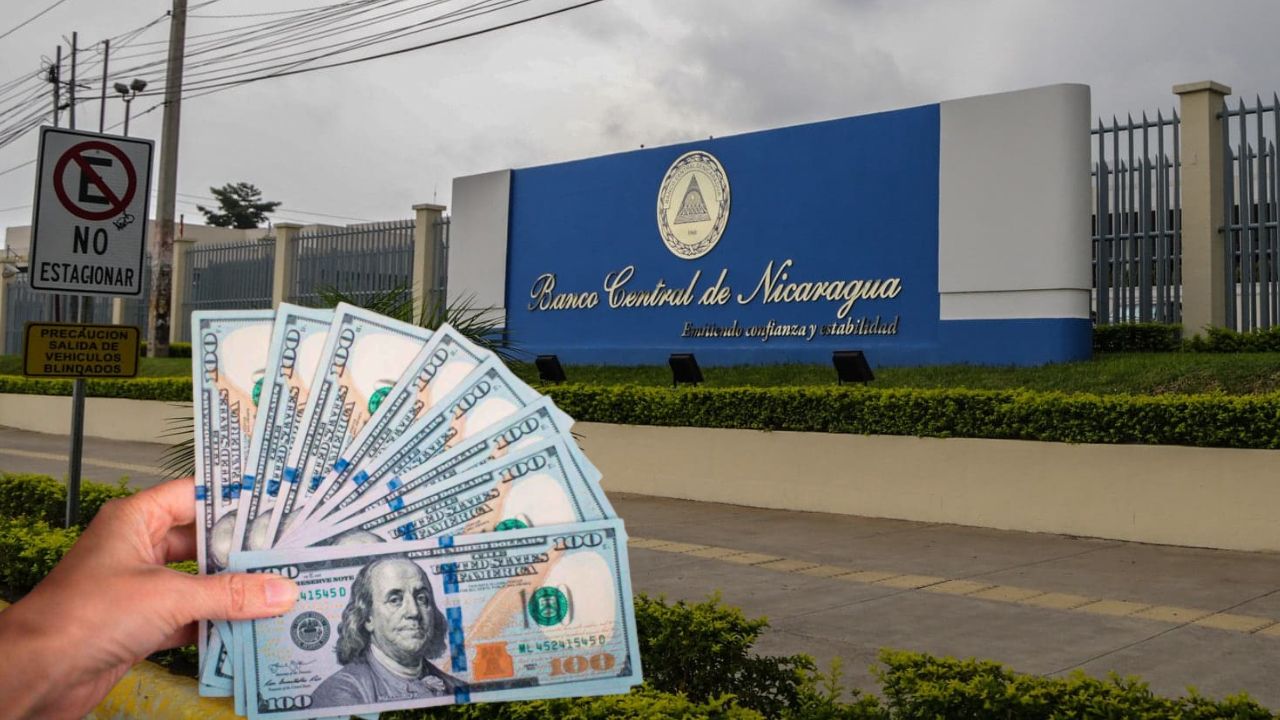 Las reservas internacionales de Nicaragua llegan a 5,288 millones de dólares en octubre