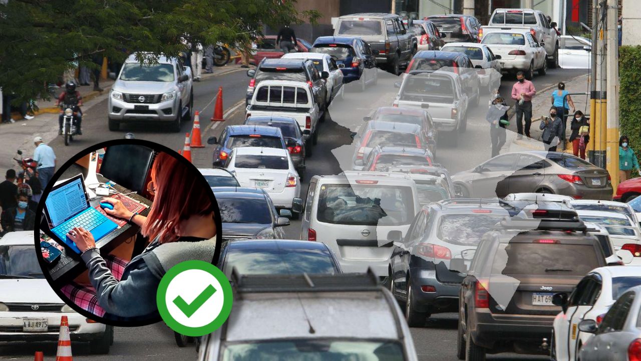 Censo y teletrabajo, entre medidas de IHTT y AMDC para contrarrestar el tráfico vehicular
