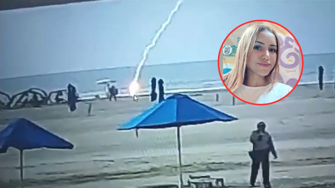 Imagen de Video de rayo en Cartagena: mujer muere tras ser impactada por una descarga eléctrica en la playa