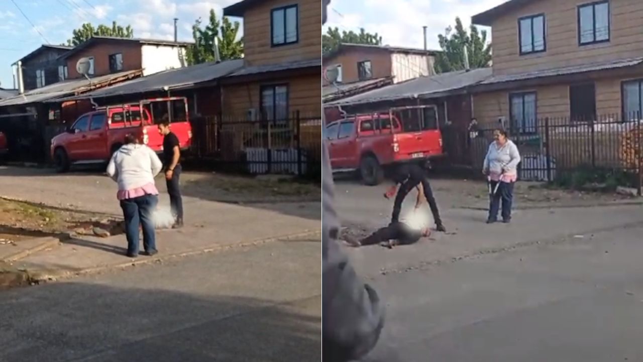 Hombre mata a su hermano en plena vía pública en Chile