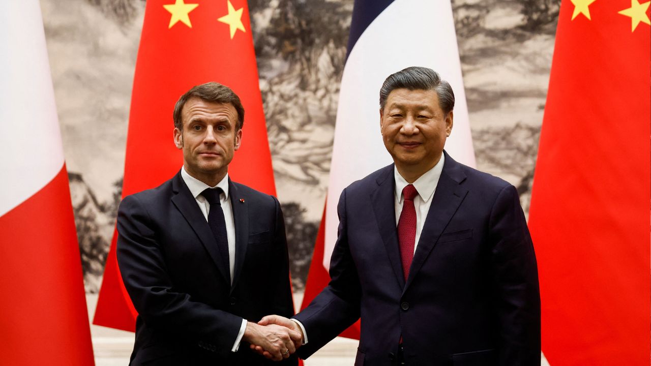 Xi y Macron piden 'evitar un mayor agravamiento del conflicto palestino-israelí'